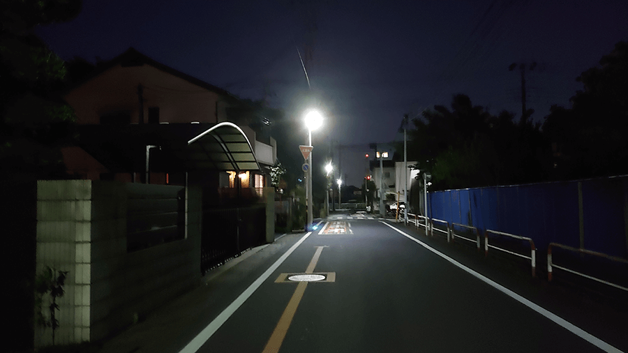 夜道は安全か