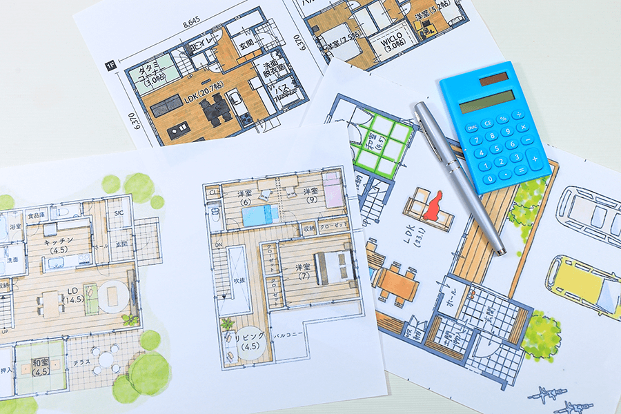 住宅の間取り図