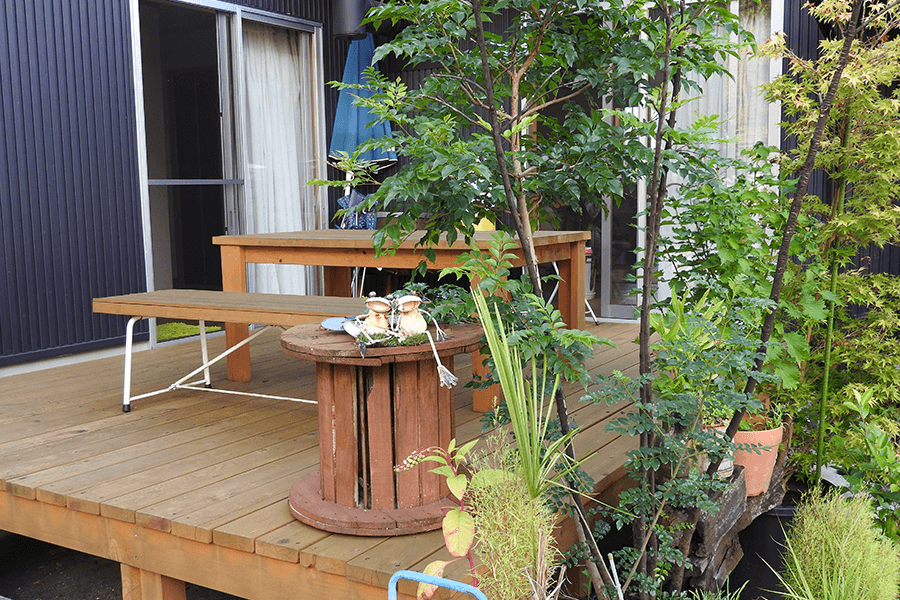 注文住宅でウッドデッキを作る